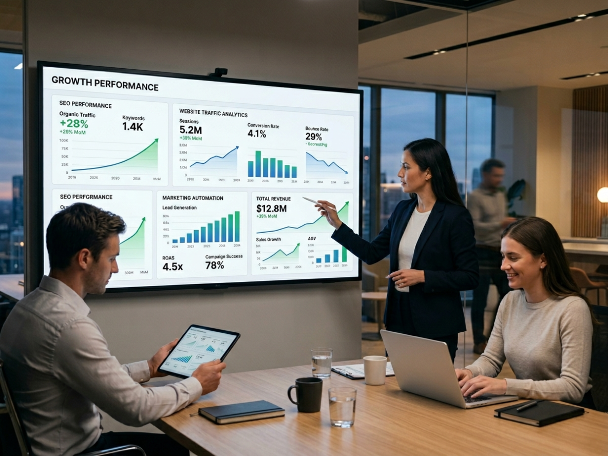Wachstum im E-Commerce durch SEO, Analytik und Marketingintegration