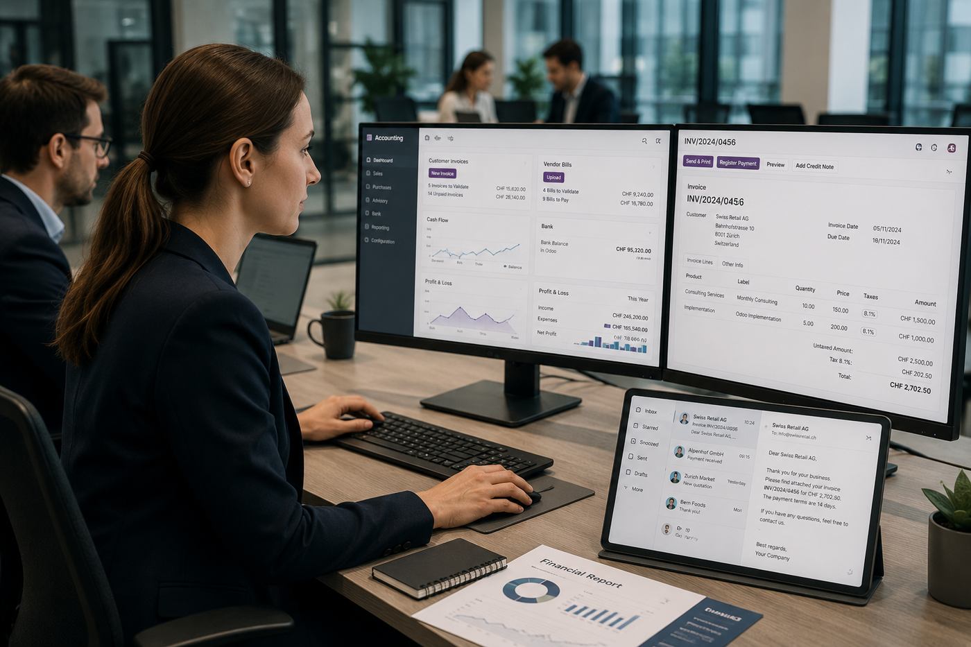 Digital Accounting Processes with Personalised Client Correspondence