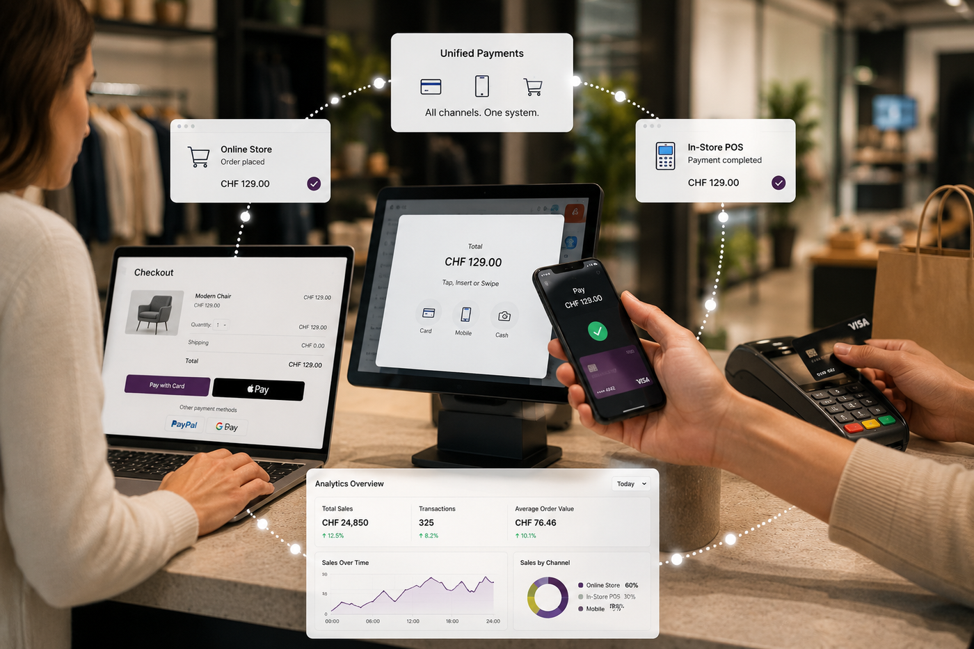 Seamless Payment Integration for E-Commerce and Point of Sale